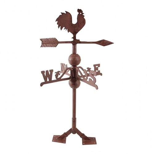 Outils et Nature Girouette Coq en Fonte