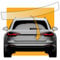 Lackschutzshop - Lackschutzfolie passend für BMW X1 II (Typ F48 ab BJ 2015, alle Modelle) Ladekantenschutz Stoßstangenschutz, selbstklebend transparent