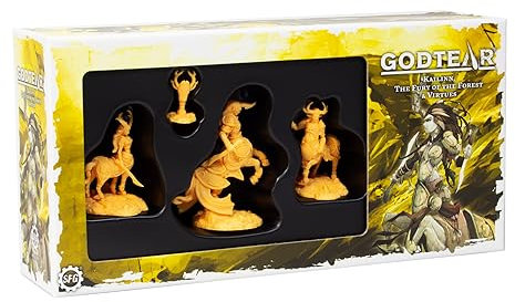 Steamforged Godtear: Kailinn, Die Wut des Waldes und Tugenden Maelstroms Champions Set