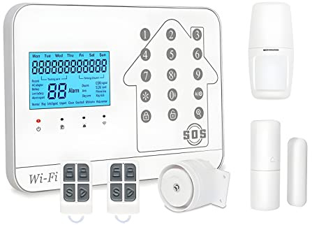 Smart Life Alarmanlage, WLAN, Internet-Box und GSM, Futura, Weiß lifebox