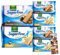 SUGAR FREE WAFERS (6x180g) - Chocolate & Vanilla Wafer Bundle (3x Choc/3x Van) | Wafers Biscuits, Sugar Free Chocolate | Sugar Free Vanilla
