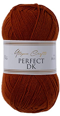 Utopia Crafts DK Double Knitting Yarn 100g (Cherry Wood)