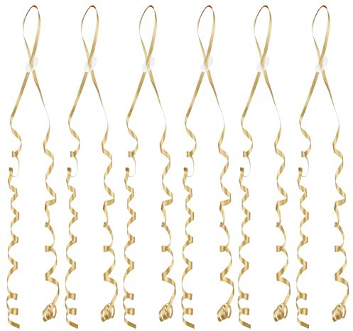 Helium Ballonverschluss, 50 Stück Ballonschnellverschlüsse Mit Polyethylenband Ballonband, Handgemachte Girlanden, Ballonverschlüsse, Für Geburtstag Oder Hochzeit Helium Und Inflation(Gold)