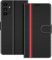 COODIO Coque en Cuir pour Samsung Galaxy A13 5G, Étui Housse Pochette Fonction Stand pour Samsung Galaxy A13 5G / A04s, Noir/Rouge
