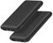 Belkin Batterie Externe USB-C (10 000 mAh avec 1 Port USB-C Et 2 Ports USB-A, Jusqu'à 15 W, pour IPhone, Android, AirPods, IPad, Etc.) â€“ Noir (Lot de 2)