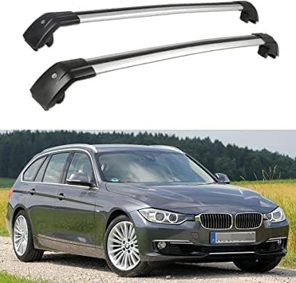 DachträGer FüR BMW 3 Series F31 Station Wagon 2011-2019, DachgepäCkträGer Cargo Dachrelinge Querbalken Zertifiziert Aluminium Geschlossen
