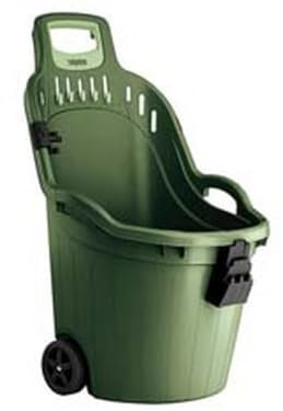 1PEZZO CARRIOLA MULTIUSO HELPY CART VERDE LT.50 - cm.59,5x53x88,5h. - lt.50