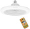 Ventilador de Techo con Luz y Control Remoto, Ventiladores de Techo Silencioso con Casquillo E27 de 30 W, LED de 3 Colores, 3 Velocidades,Timable, Lampara Ventilador Techo para Dormitorio Home