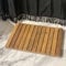 Blazea Badematte Holz Badezimmerbodenmatte mit Lattenrost, Duschbadauflage des Festen Holzes, Hölzernes Bademattenpedal, Große, rutschfeste Luxus-Spa-Matte (Size : 50x70cm(19 3/4x27 1/2))