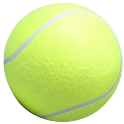 Pastoralist Big Tennisball aufblasbare Tennis Ball Hundeball Haustier Kaut Spielzeug Haustrainung Spielzeug Thrower Chucker, Big Tennis Ball
