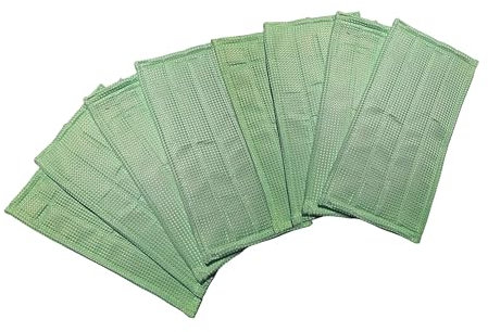 8 pezzi panni per la pulizia in microfibra, mop, panni in microfibra, compatibili con Vorwerk Folletto SP600 / SPB100 / VB100