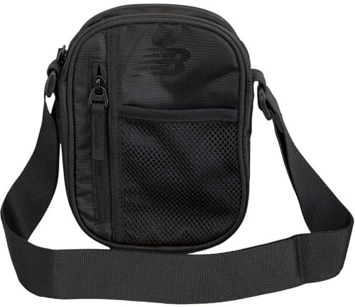 New Balance OPP Shoulder Bag Mini Bag Umhängetasche (black, one size)