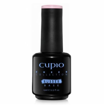 Rubber Base Sheer Collection - Silk Magnolia 15ml