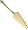 FUNOMOCYA Kuchen mit Messer Backschaufel Pizzateigspatel Hochzeitstorte schneiden pizzaschneider Pizza Shovel Pasteten Tortenheber Schaufel Spachtel für Pizzaheber Rostfreier Stahl Golden