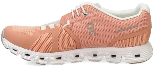 On Women's Cloud 5 Sneakers, Flamingo/Pearl, 42.5 EU