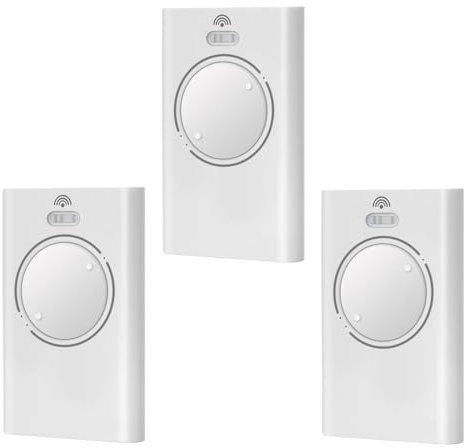 Trasmettitore manuale per apriporta del garage, 868 MHz, compatibile con telecomando FAAC Garage a 2 canali FAAC XT4 868 SLH LR, XT4 868 SLH, XT2 868 SLH, XT2 868 SLH LR, bianco