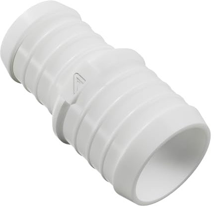 28mm > 22mm Plastic Hose Straight Fitting Reducer Pipe Reducing Adapter White