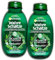 2 er Pack Garnier Wahre Schätze Shampoo Grüner Tee & 4 Pflanzen Normales Haar 2 x 250 ml