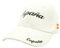 Gorra Estilo España con Bandera Lateral – Ajustable – Unisex – 5 Colores – Material Acrílico (FR/ES, Letras, Talla única, Blanco)