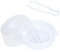 SUPVOX boîte de stérilisateur de biberon conteneur de stockage de vaisselle pour bébé stérilisateur à biberon Porte-vaisselle portable Produits pour bébés pp blanche
