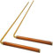 MOUNTTU Baguettes de sourcier en cuivre, 1 Paire, Baguettes de sourcier Portables, détecteur métaux spirituels en cuivre pour la Chasse aux fantômes, l'eau, Les trésors et Les Outils Recherche