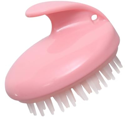 TOGEVAL Shampoo Bürste Silikon Kopfhaut Massagebürste Peeling Noppen für Erwachsene Haarwachstums und Gründlichen Haar und Kopfhautreinigung