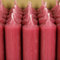 Bütic GmbH Stabkerzen durchgefärbt 250mm x Ø 22mm - Kerzen hochgereinigt, Brenndauer 11,5h, geruchsneutral, rußarm mit rückstandsfreiem Abbrand, Farbe:Antikrosa, Set mit:8 Stück