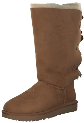 UGG Bailey Bow Tall II Stivali Classici, Donna, Marrone (Chestnut), 42 EU