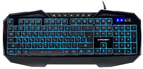Crown Micro CMKG-401 tastiera USB QWERTZ Nero