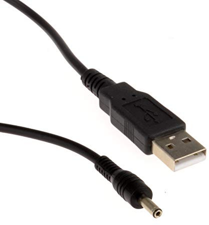 kenable USB to DC Power Cable 1.3mm x 3.5mm 5v 2.1A 2100mA 1m [1 metres]