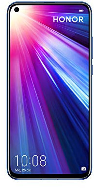 Honor View 20 - Smartphone (Pantalla de 6,4’’, cámara trasera 48 MP, cámara frontal 25 MP, 6GB RAM, 128 GB, batería 4000mAh) + Honor Cover, color Azul [Versión Española, Exclusivo Amazon]
