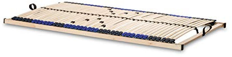 snoozo Lattenrost Superflex zur Selbstmontage/Lattenrahmen - 42 Federleisten und 5-fache Härteverstellung - geeignet für alle Matratzen 120 x 200 cm