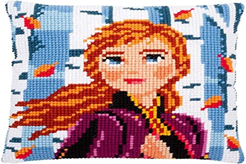 Vervaco Cross Stitch Kit: Cushion: Disney, Assorted, 40 x 40cm,PN-0182762
