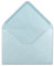 25 DIN C5 Briefumschläge Hellblau - 22,0 x 15,4 cm - 110 g/m² Nassklebung Post-Umschläge ohne Fenster für Weihnachten Grußkarten - Glüxx-Agent