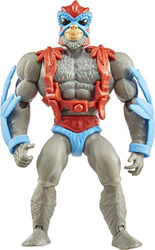 Masters of the Universe GVW65 - Origins Stratos, ca. 14 cm große Actionfigur, Kampffiguren zum Spielen und Sammeln, Geschenk für 6- bis 10-Jährige und erwachsene Sammler