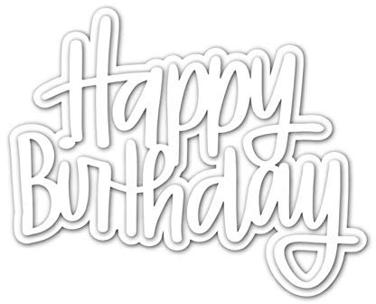 ECMQS Stanzschablone, Scrapbooking Prägeschablonen Stanzformen Schablonen Für Scrapbooking, Fotopapier, Karten, Handwerk Prägen DIY Herstellung Geburtstag Geschenk