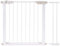 KIDIMAX Treppenschutzgitter 75-96 cm, ohne Bohren, Türschutzgitter für Kinder, Hunde und Katzen, mit Auto-Close & Keep-Open Funktion, Treppengitter weiß