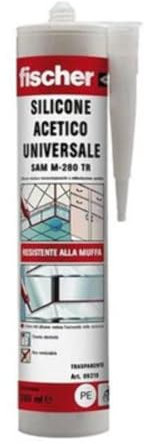 Silicone multiuso acetico universale Sam M 280ml trasparente