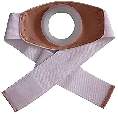 Joyfitness 2 STÜCKE Stomagürtel Abdominal Hernienbandage Unterstützung, Bauchbandage-Stoma Binder Gürtel Für Medizinische Kolostomiebeutel Verhindern Parastomal Hernie Für Männer/Frauen