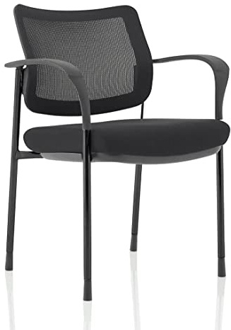 Brunswick Deluxe Visitor Chair Mesh Black