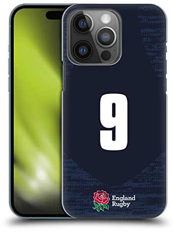 Head Case Designs Officially Licensed England Rugby Union Position 9 2020/21 Players Away Kit Hard Back Case Compatible With Apple iPhone 14 Pro
