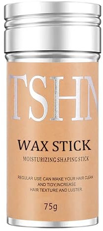 Hair Wax Stick, Edge Control Stick For Hair Wigs Wax Stick for Men and Women Non-greasy Styling Wax for Fly Away & Edge and Frizz Hair 2.7Oz. (1pcs)