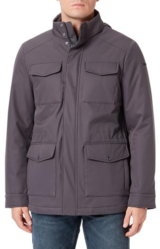 Geox M Vincit Giacca, Asphalt, 50 Uomini