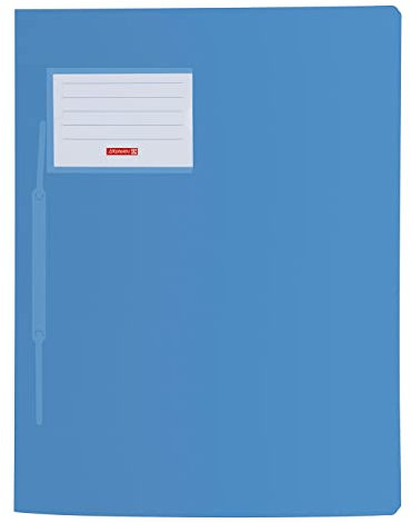 NEU BRUNNEN Schnellhefter FACT!pp DIN A4, aus Kunststoff, Pastell-blau