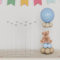 YALLOVE Clear Acryl Tischballon Stand Kit, 60cm 10-Pack, Wiederverwendbar