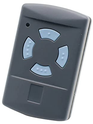 Allotech Télécommande Portail Et Porte De Garage 4 Canaux 868 MHz Compatible avec Hormann Touche Bleue HSM2 - HSM4 - HS1 - HSZ1 - HSZ2 - HSP4