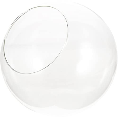 LIFKOME Éco Globe De Planteur De Plantes à Air Bol De Terrarium Bricolage Micro Paysage Terrarium Globe Rond Vide Maison Un Verre Bonbonnière Haute Transparence