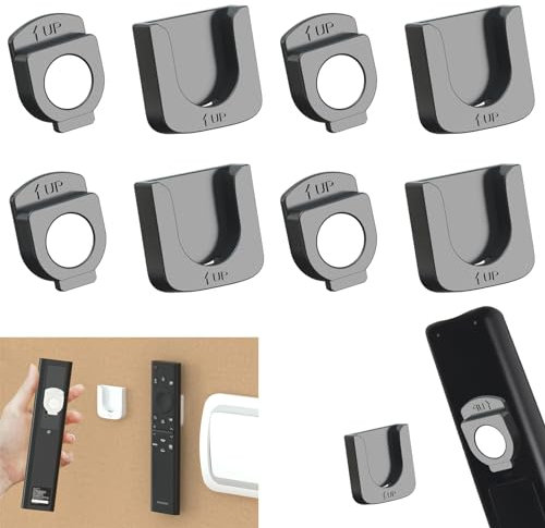 4 Stück Verbesserter Starker Magnethalterung Fernbedienungshalter,Magnethalterung Fernbedienungshalter Wandhalterung,Fernbedienungshalter Wand,Fernbedienung Halterung Schule Zuhause