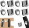 4 Stück Verbesserter Starker Magnethalterung Fernbedienungshalter,Magnethalterung Fernbedienungshalter Wandhalterung,Fernbedienungshalter Wand,Fernbedienung Halterung Schule Zuhause