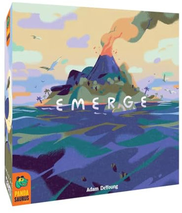 Pandasaurus - Emerge - Brettspiel - Würfelspiel - Strategiespiel - Ab 14 Jahren - 2 bis 4 Spieler - Englischsprachige Version